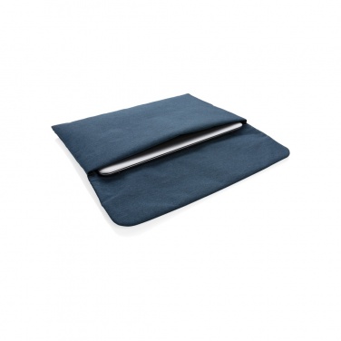 Logo trade promotional gifts image of: Magnetic closing 15.6" Laptop sleeve PVC free